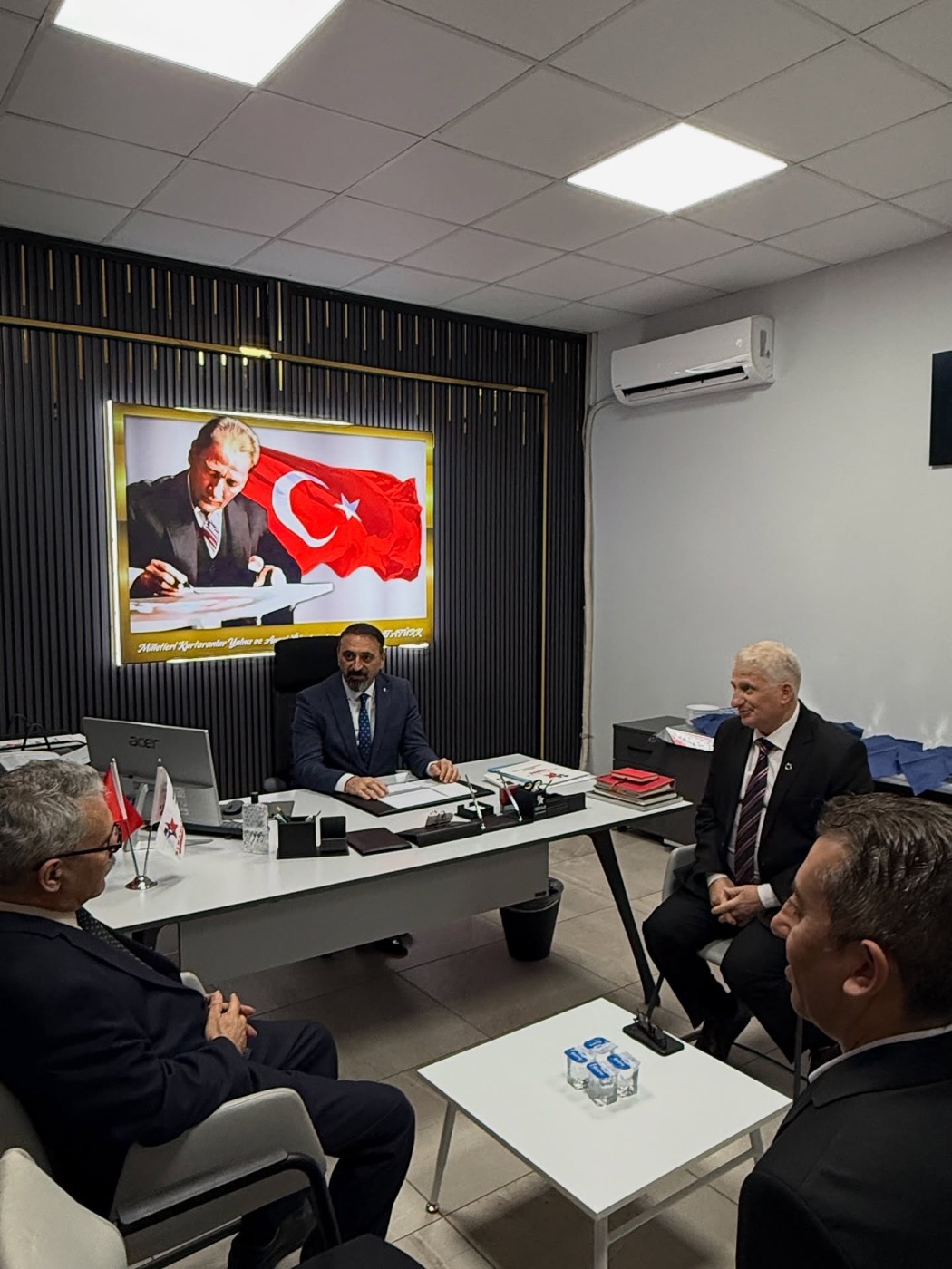 Kaymakam ve İlçe Milli Eğitim Müdürü Ziyareti