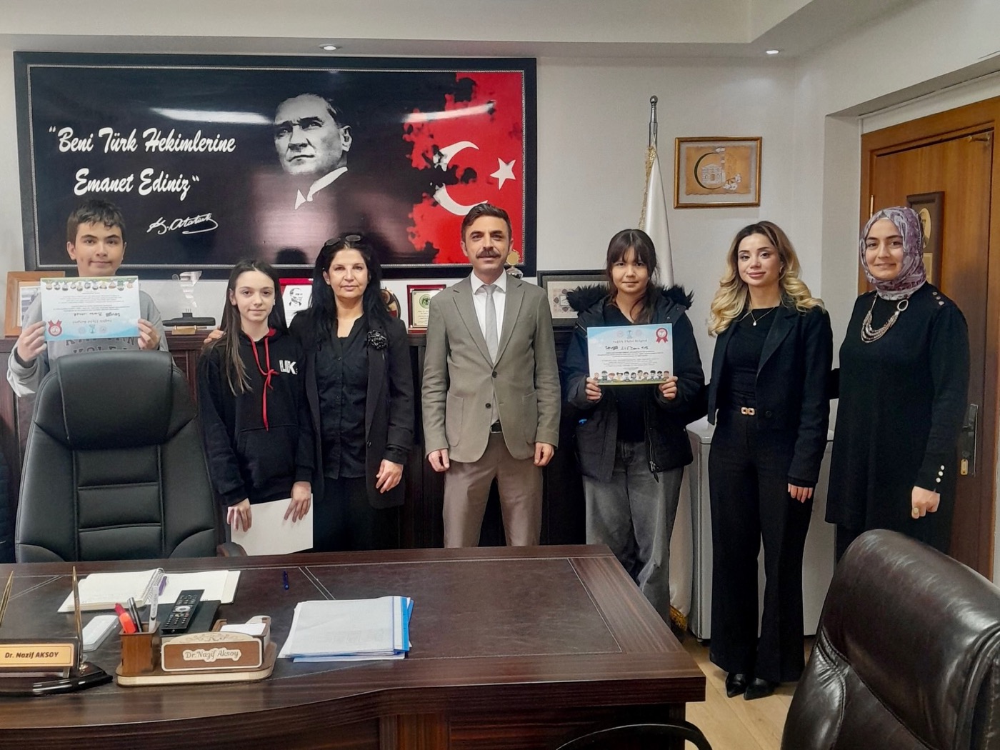 14 Mart Tıp Bayramı dolayısıyla sağlık çalışanlarının gününü