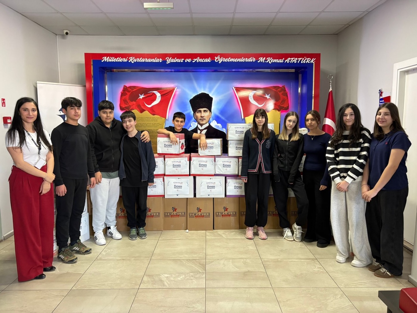 Ramazan ayının paylaşma ve dayanışma ruhunu öğrencilerimizle